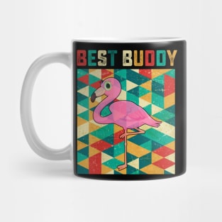 Best Buddy Flamingo Mug